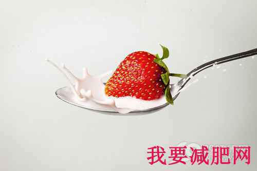 草莓 牛奶 勺子_11187670_xxl